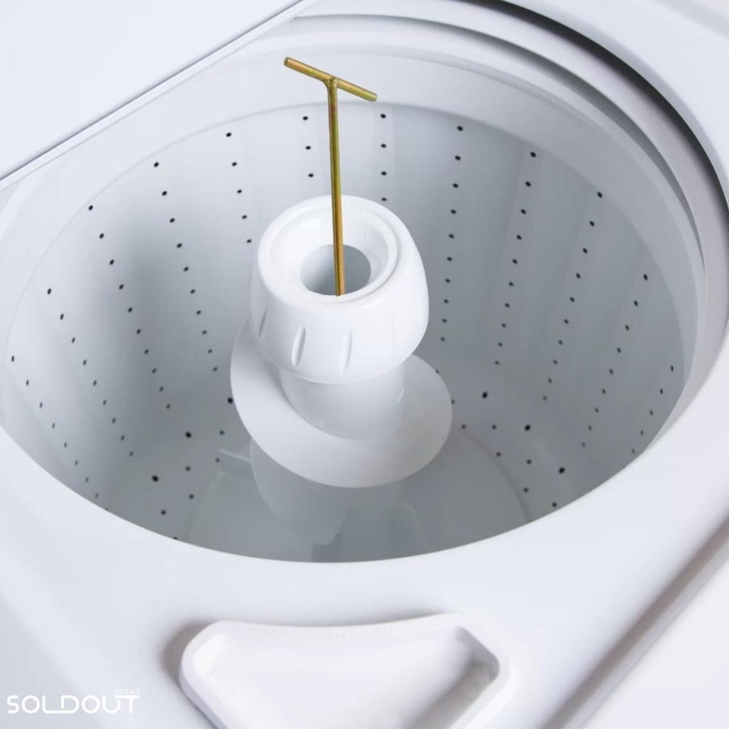 Chave T Longa 10mm + Pastilha para Abrir Agitador de Máquina de Lavar – Uso Universal - foto 4